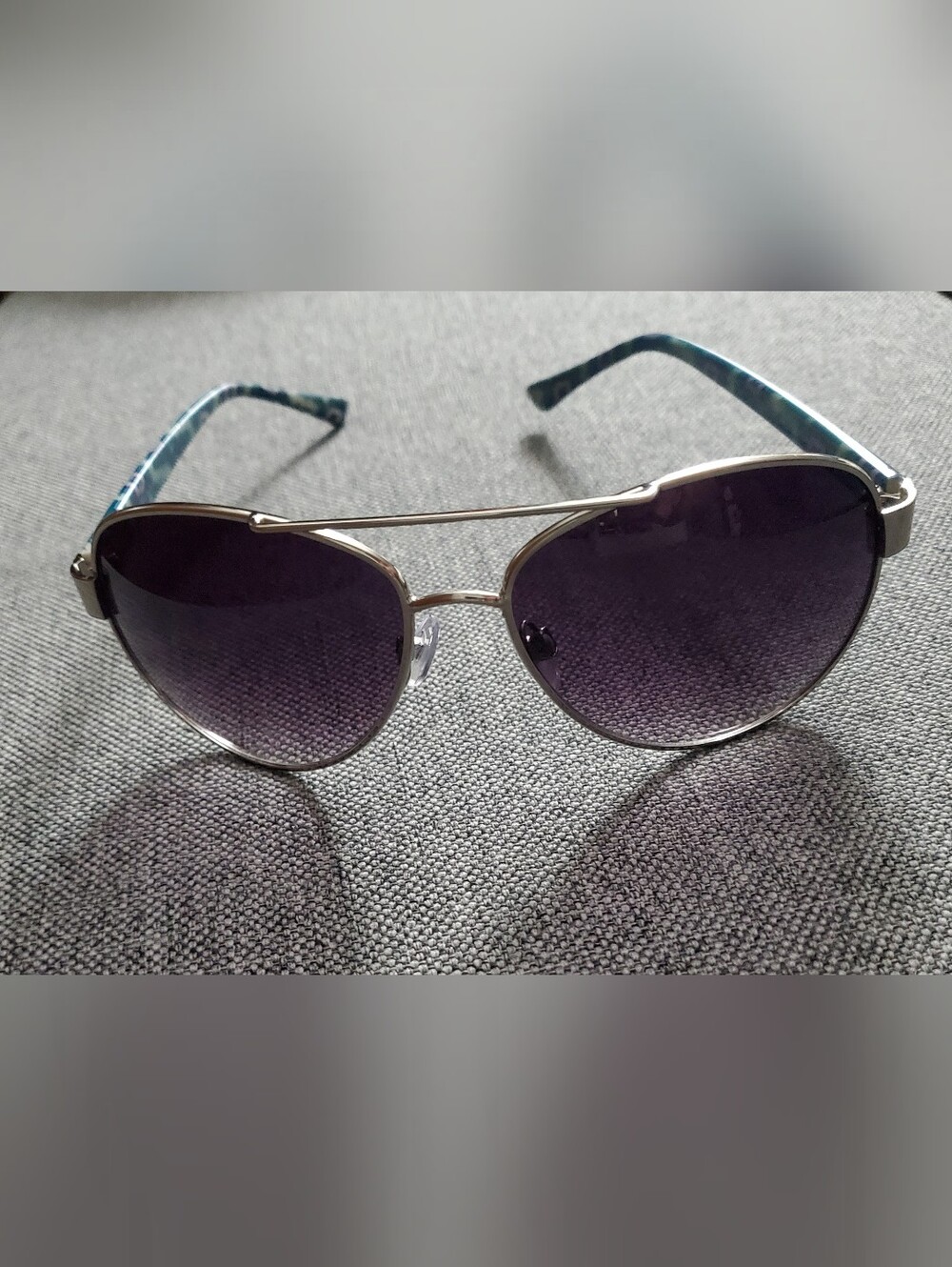 Sunglasses in Blue & White Like New